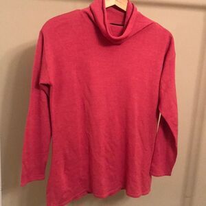 Investments Petites Pink Turtleneck Sweater Sz PM